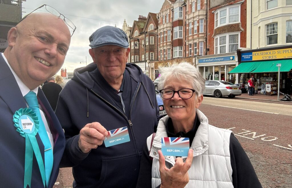 Reform UK sees local support surge in Bexhill