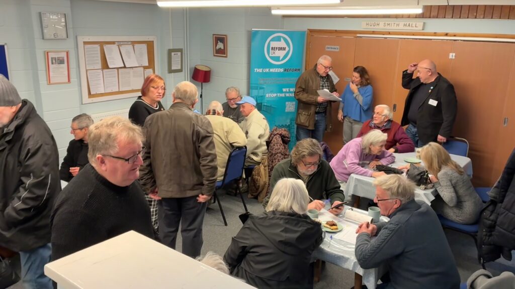 Well-Attended Community Turnout at Bexhill Reform UK Monthly Drop In